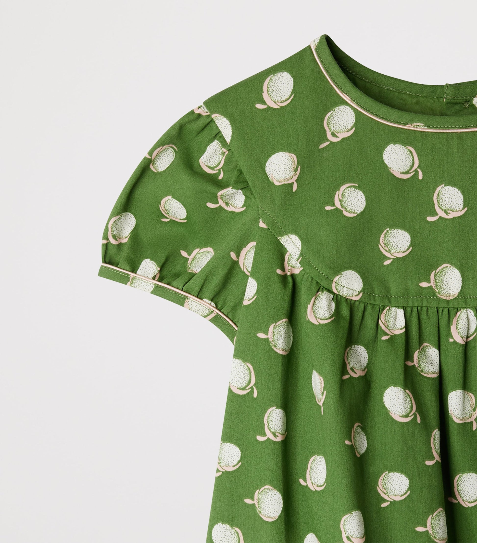 Organic Cotton Cherry Alinda Dress (10-14 Years)