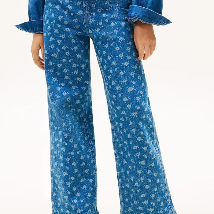 Детски дънки Tommy Hilfiger MABEL WIDE