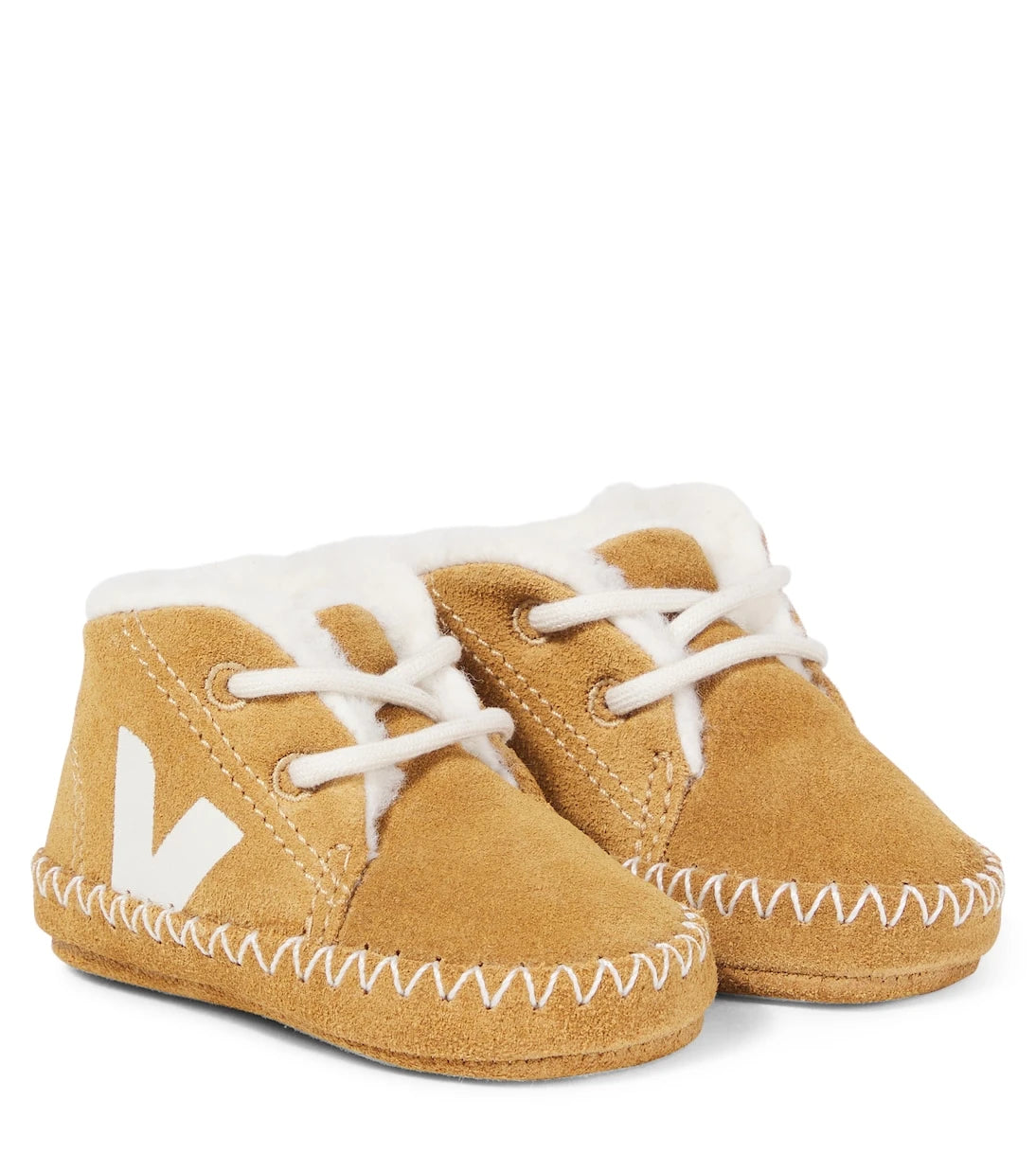 Veja Kids - Baby Winter Light suede sneakers