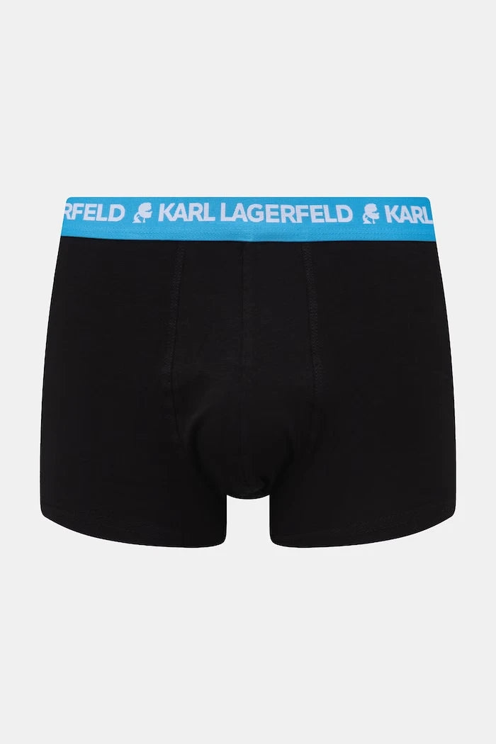 Karl Lagerfeld erkek pamuk ve elastan boxer 3'lü