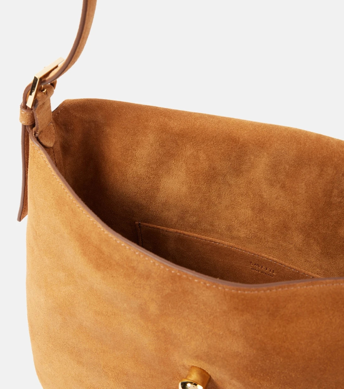 Savette - Tondo Large suede shoulder bag