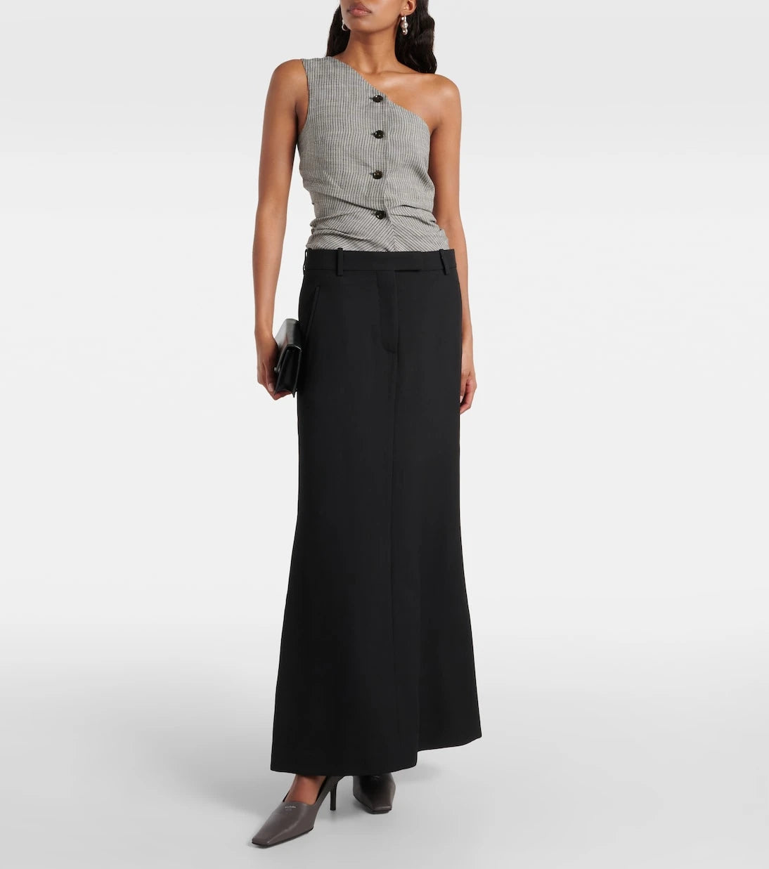 Acne Studios - Wool-blend maxi skirt