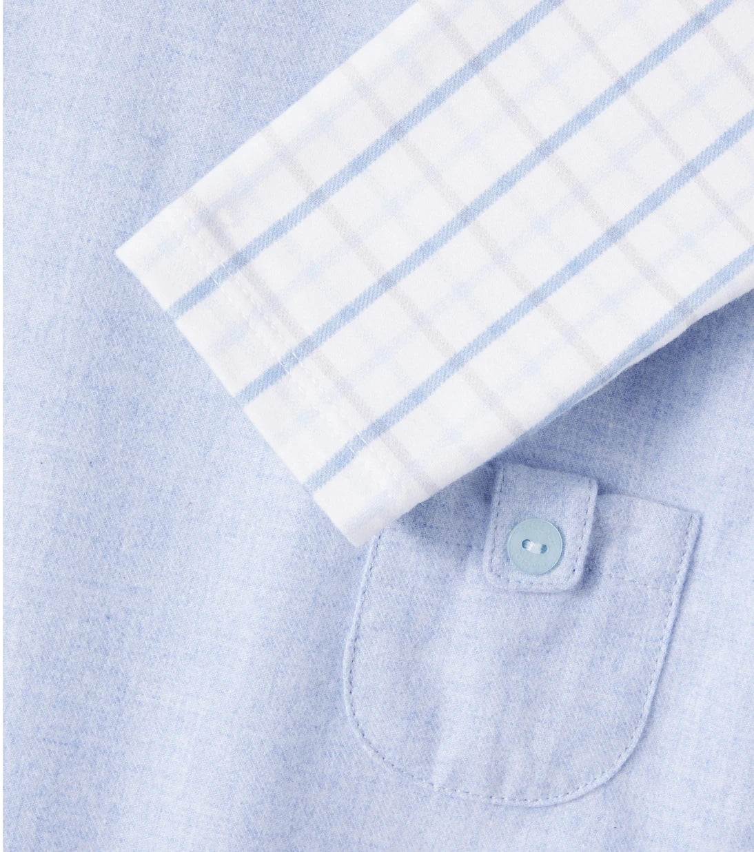 Patachou - Baby cotton shirt and overalls set