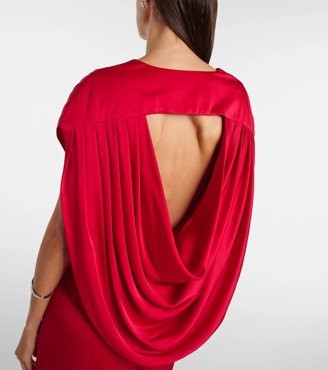 Stella McCartney - Draped satin gown