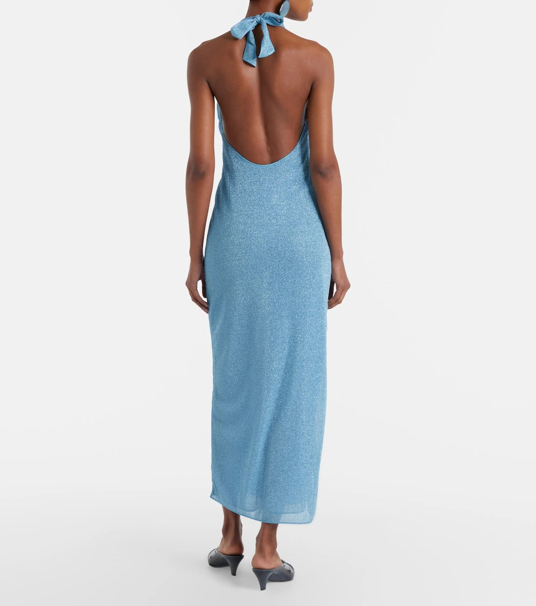 Oséree - Lumière halterneck maxi dress