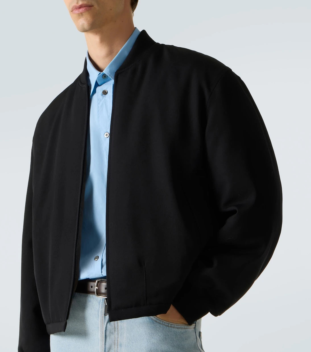 The Row - Fenn reversible wool bomber jacket