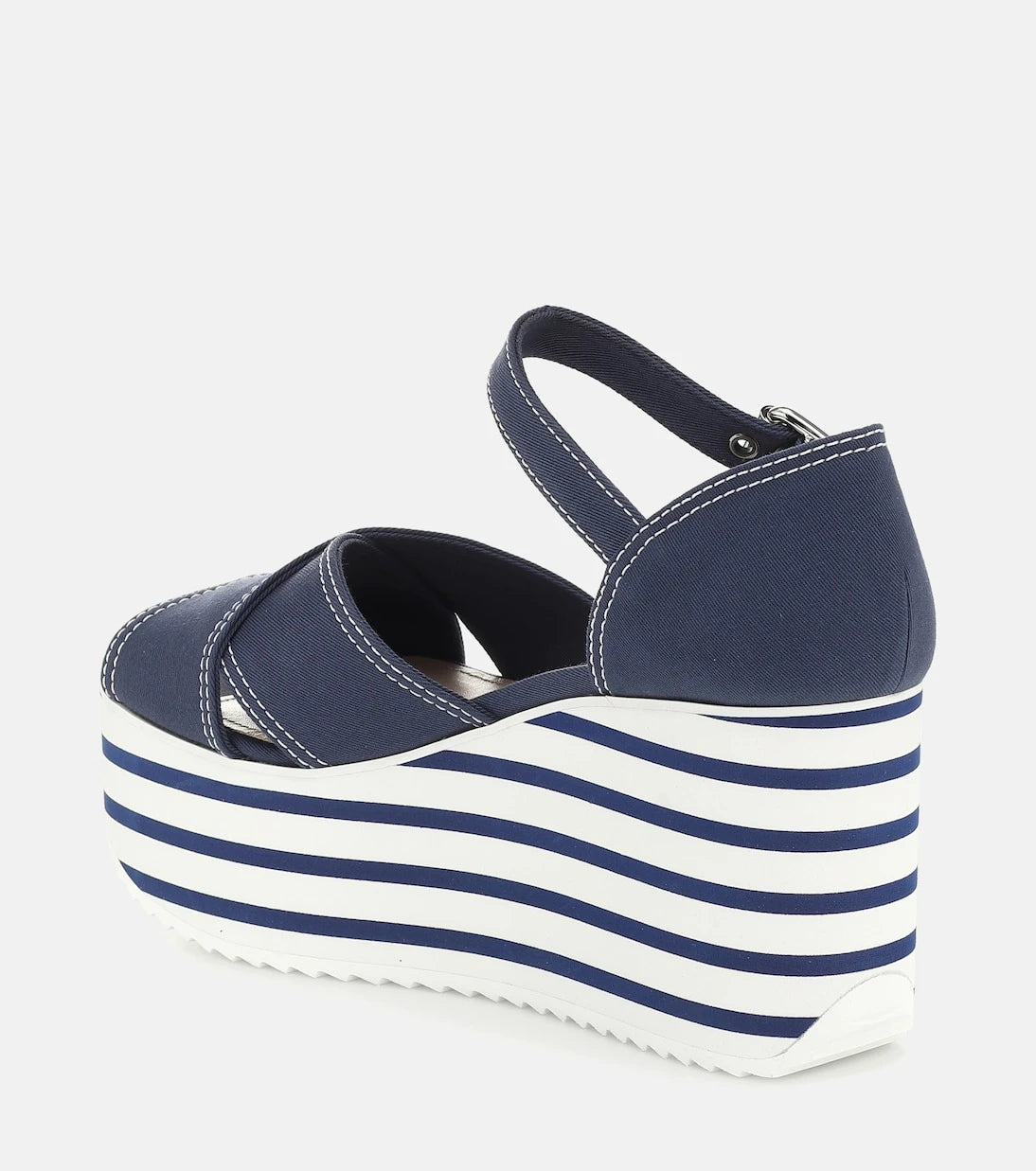 Miu Miu - Cotton platform sandals