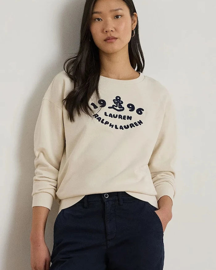 Lauren Ralph Lauren pamuklu kadın sweatshirt