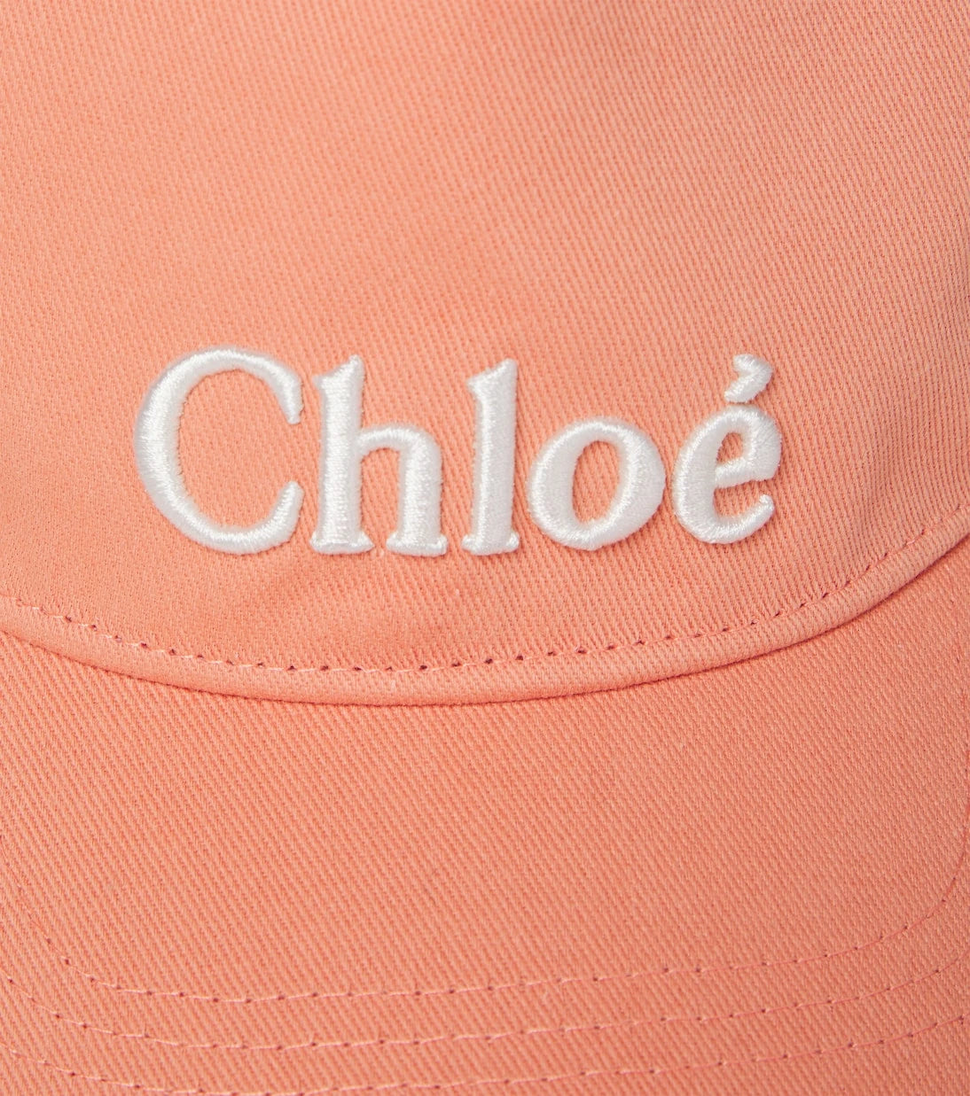 Chloé Kids - Logo embroidered baseball cap