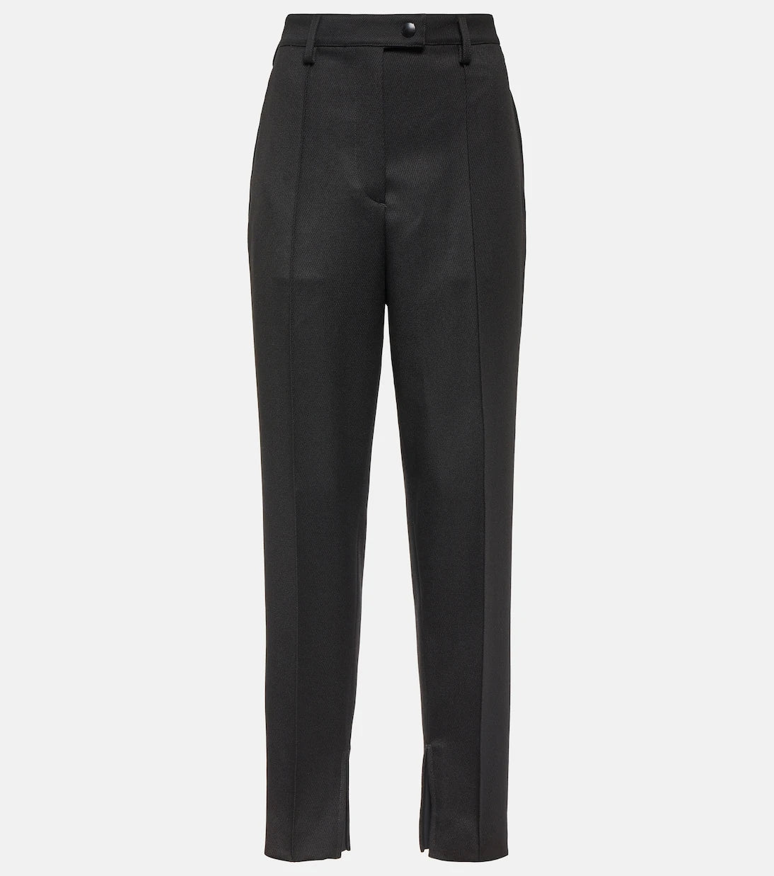 Prada - Yüksek belli, daralan paçalı pantolon