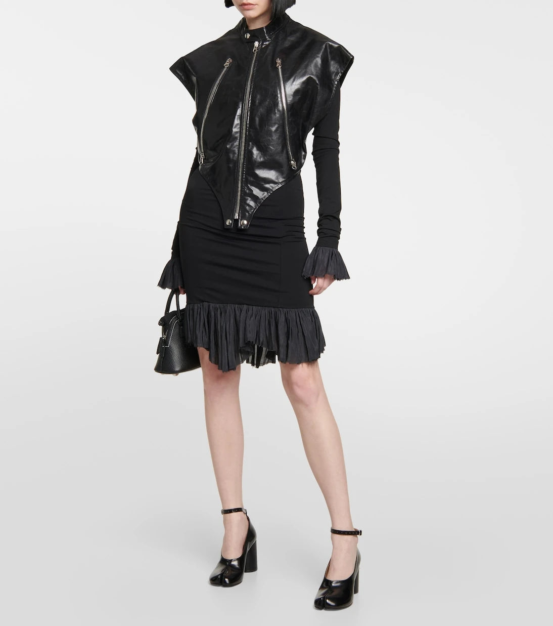 MM6 Maison Margiela - Leather jacket
