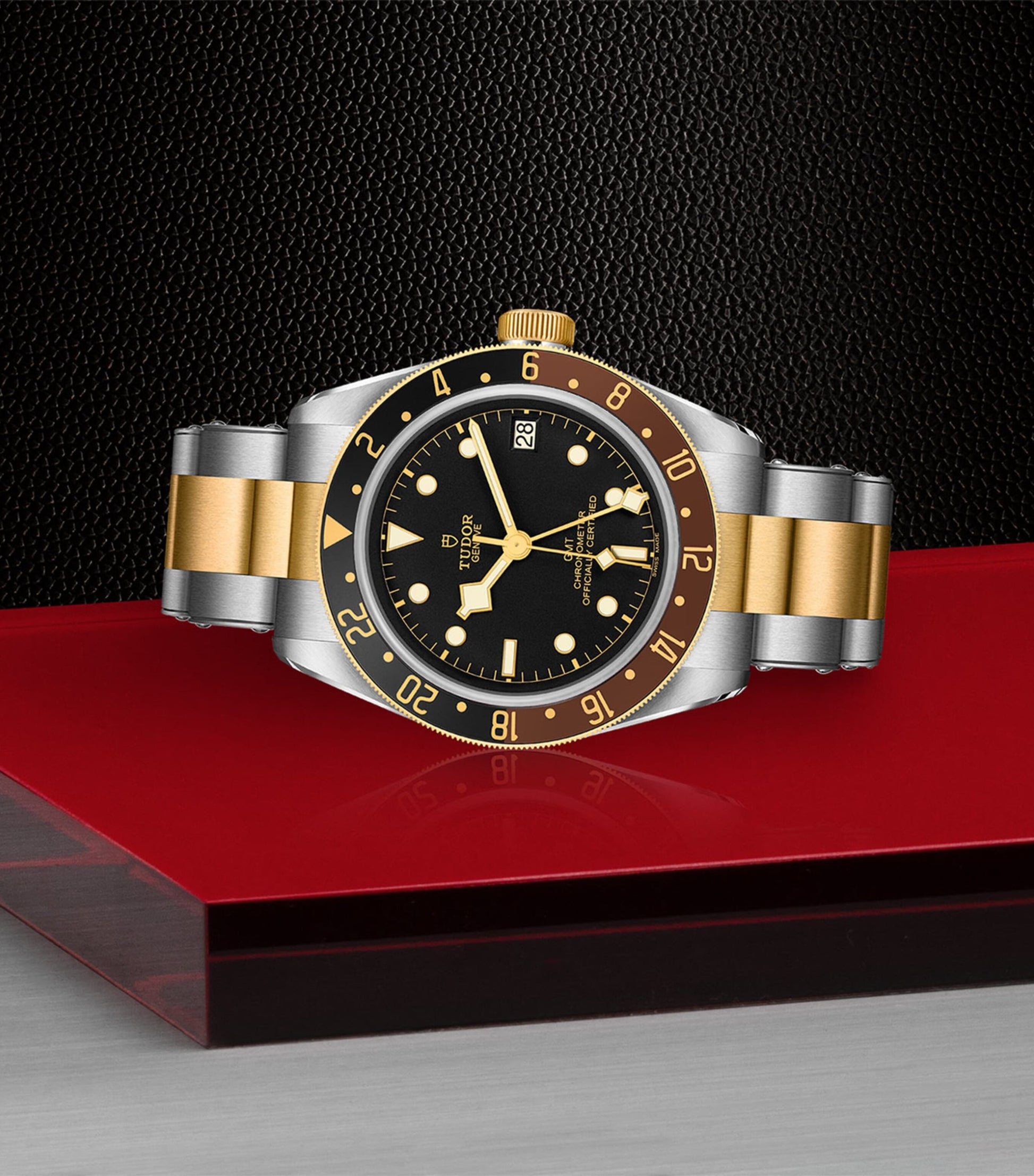 Black Bay GMT Stainless Steel and Yellow Gold Watch 41mm