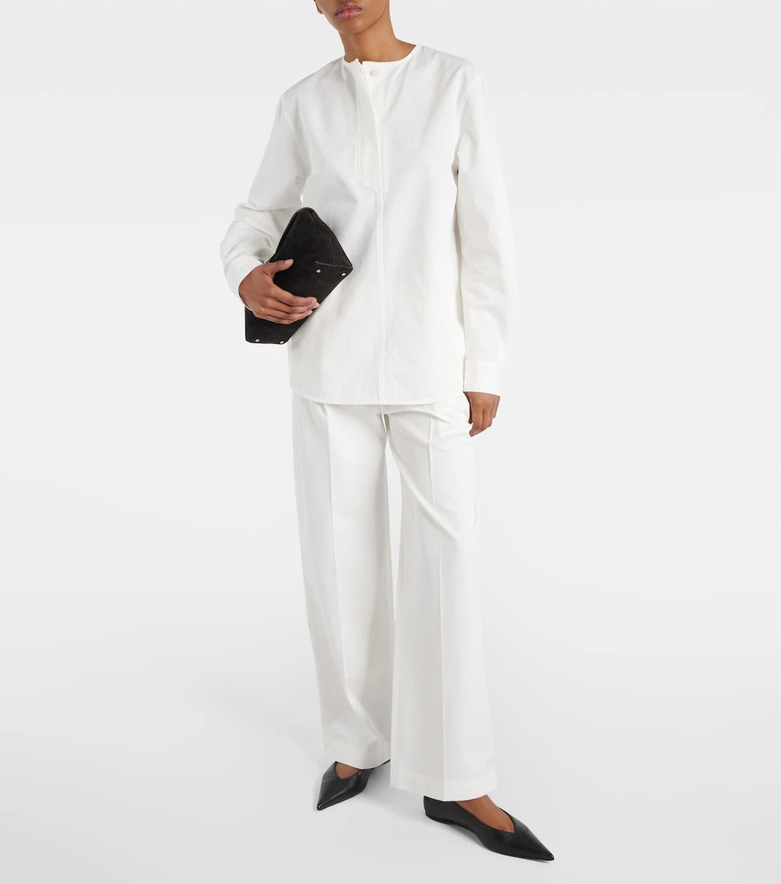 Toteme - Cotton twill blouse