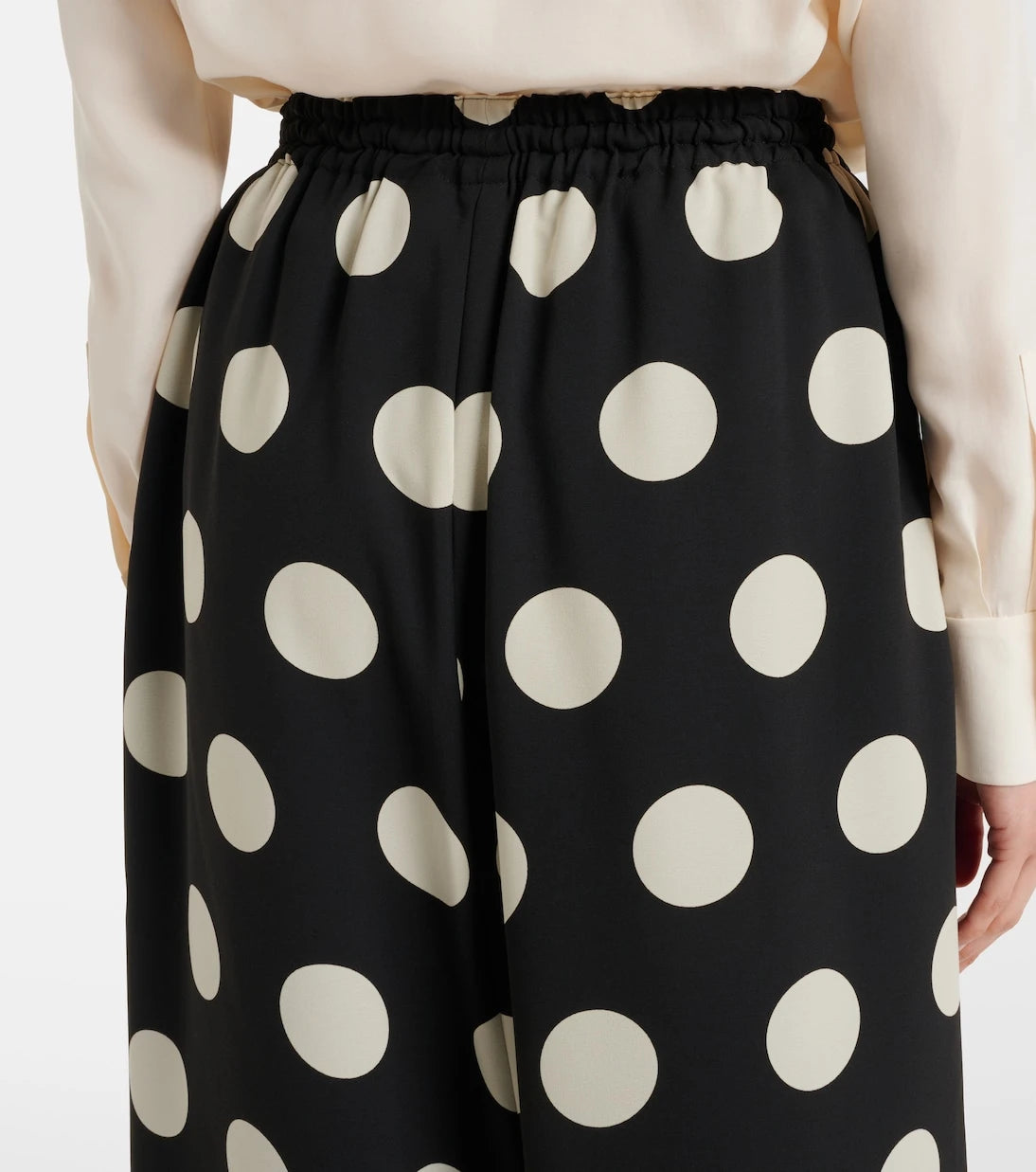 Junya Watanabe - Polka-dot wide-leg pants