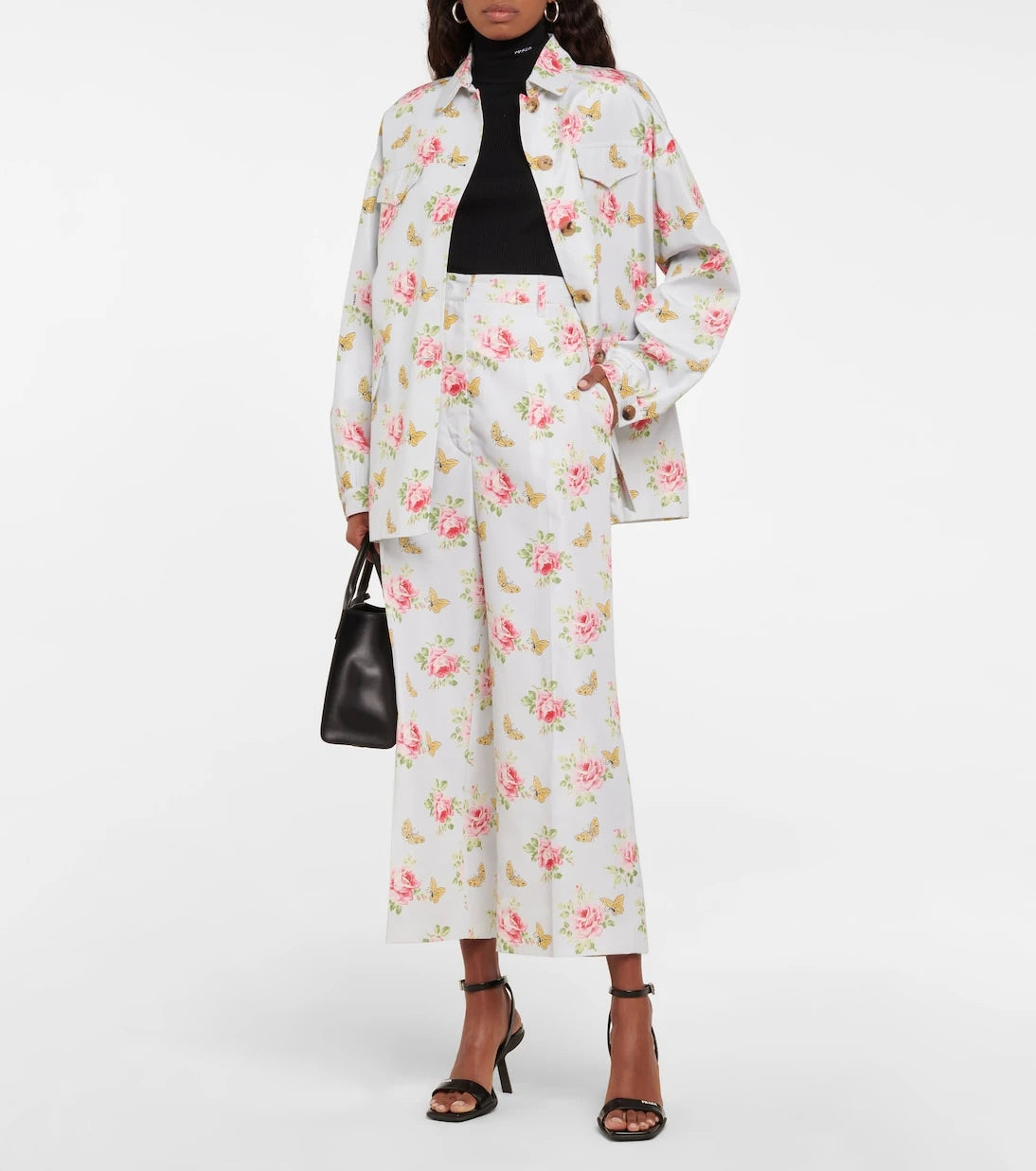 Prada - Printed silk jacket