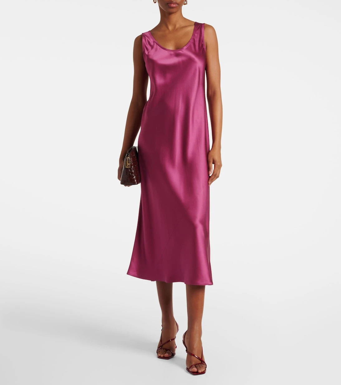 Max Mara - Banjo silk satin midi dress