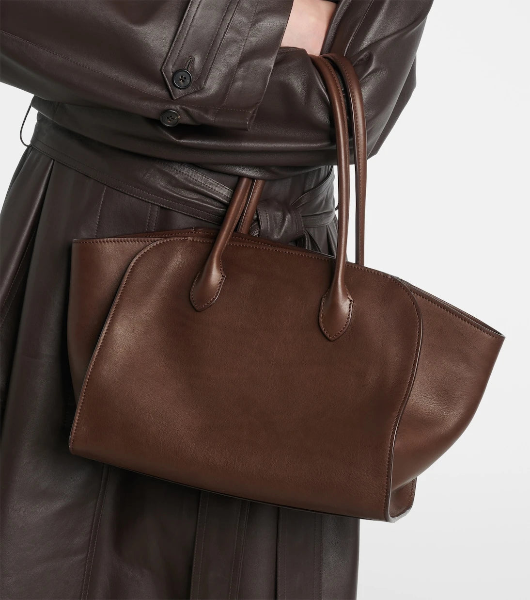 The Row - Marlo 12 leather tote bag