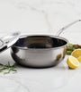 Stainless Steel NanoBond Saucepan with Lid (22cm)