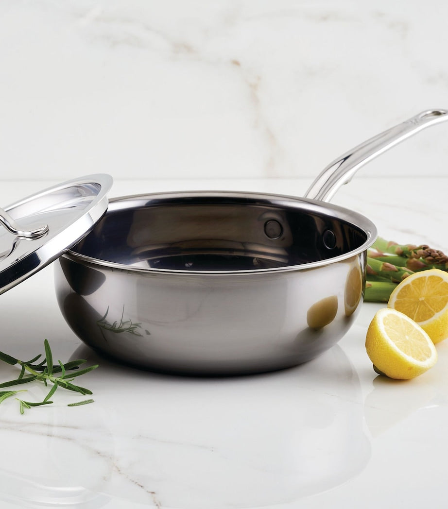 Stainless Steel NanoBond Saucepan with Lid (22cm)