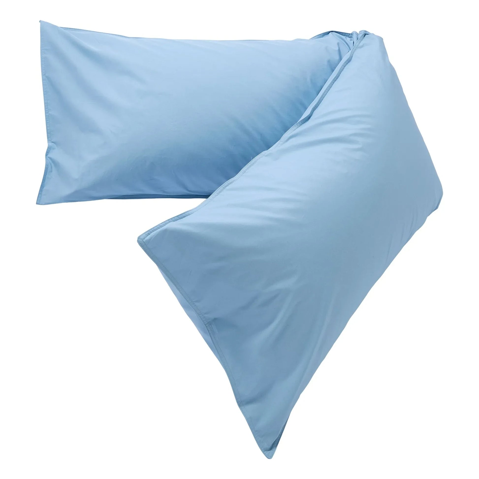 Suite 702 - Bedmate cushion in organic percale - Sky Blue | Light blue