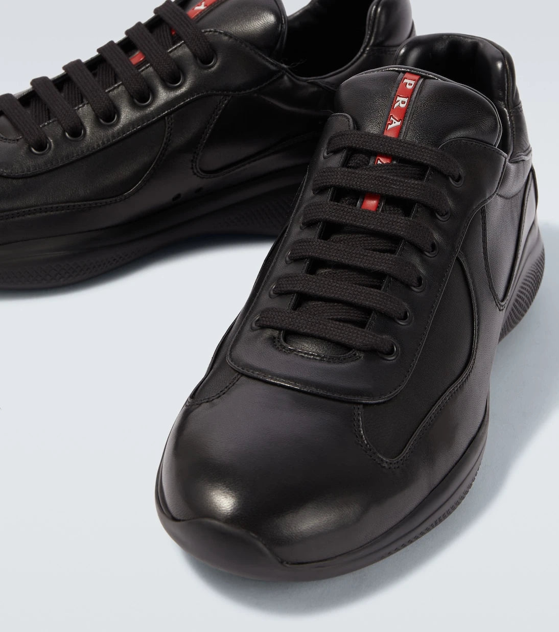 Prada - Prada America's Cup leather sneakers