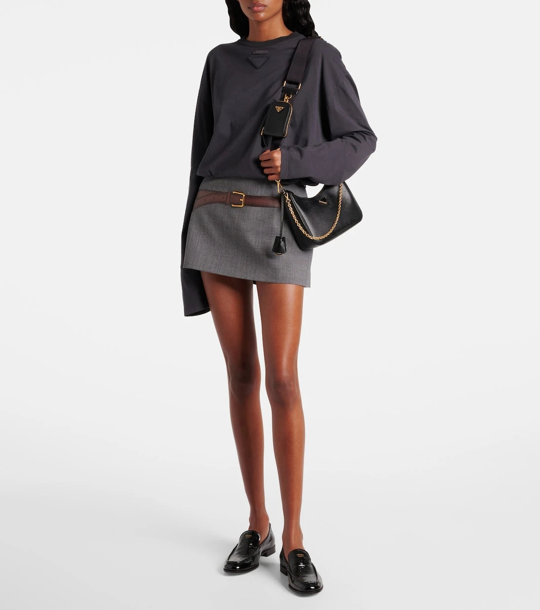 Prada - Re-Edition 2005 Small leather shoulder bag