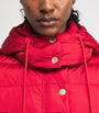 Weekend Max Mara Red Down Water-Repellent Puffer Jacket
