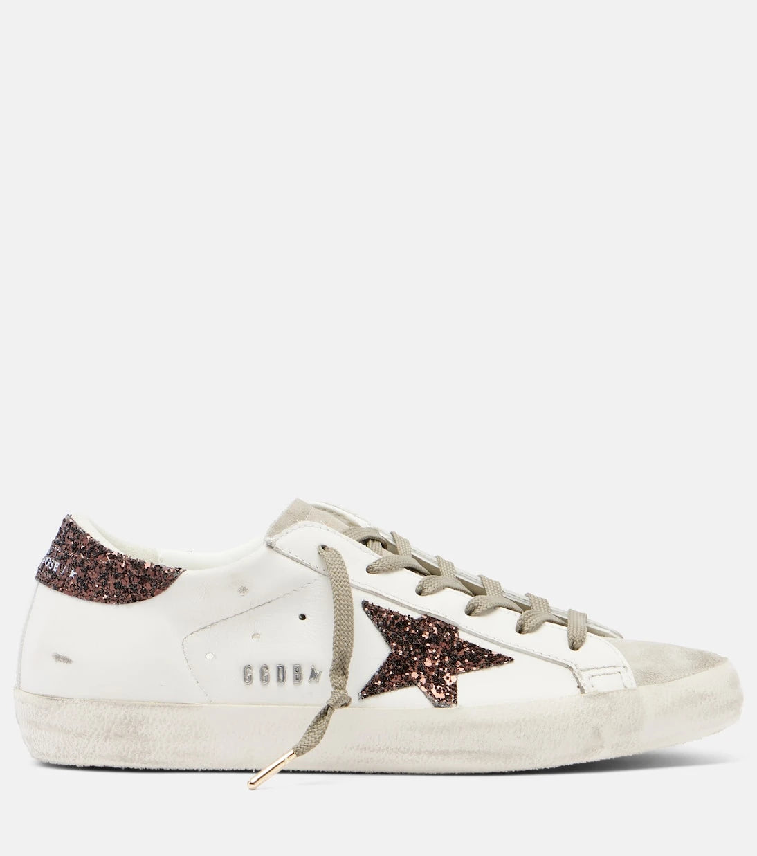 Golden Goose - Super Star glitter leather sneakers
