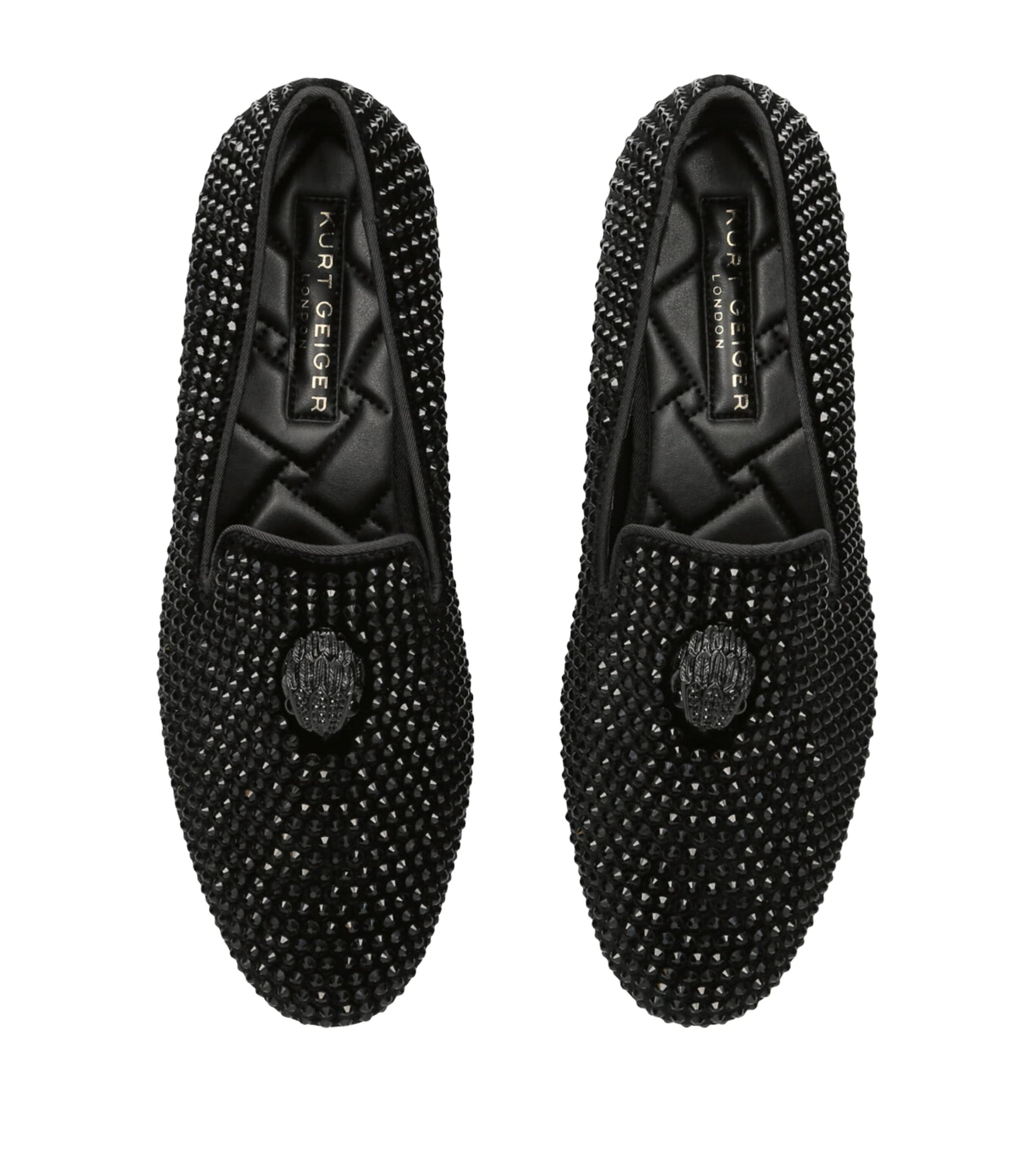 Embellished Ace Stud Loafers