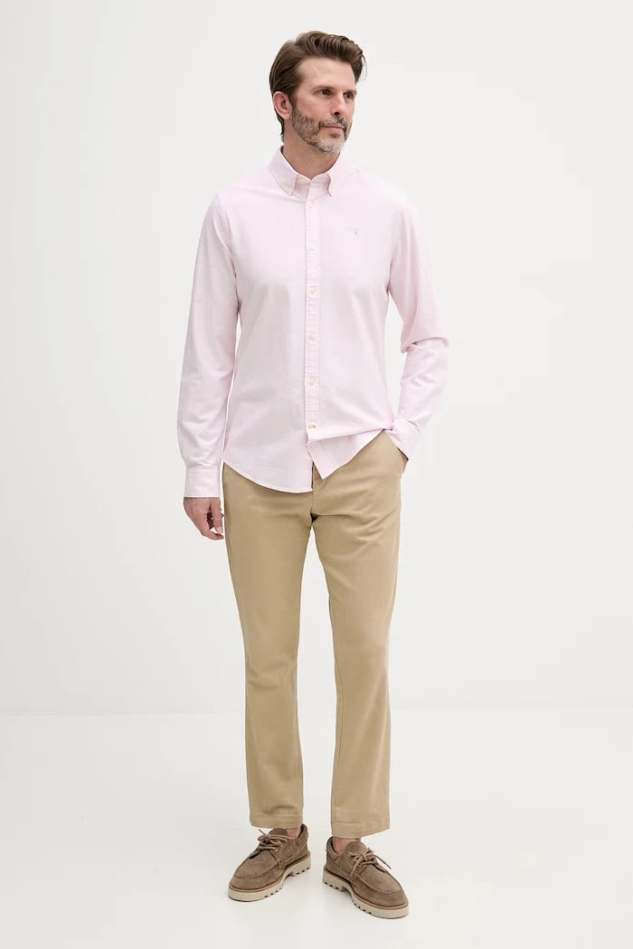 Barbour риза мъжка от памук Striped Oxtown Tailored Shirt
