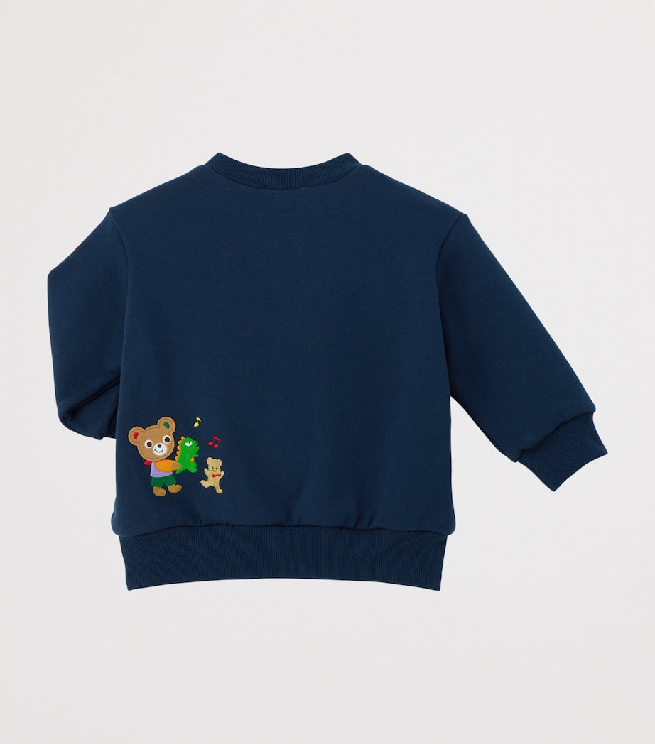 Cotton Pucci Dinosaur Sweatshirt (2-7 Years)