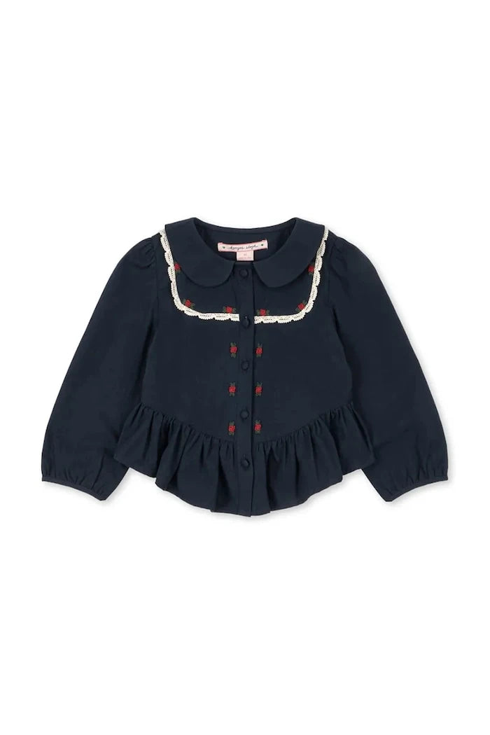 Konges Sløjd EMMY SHIRT GOTS Çocuk Pamuk Gömlek