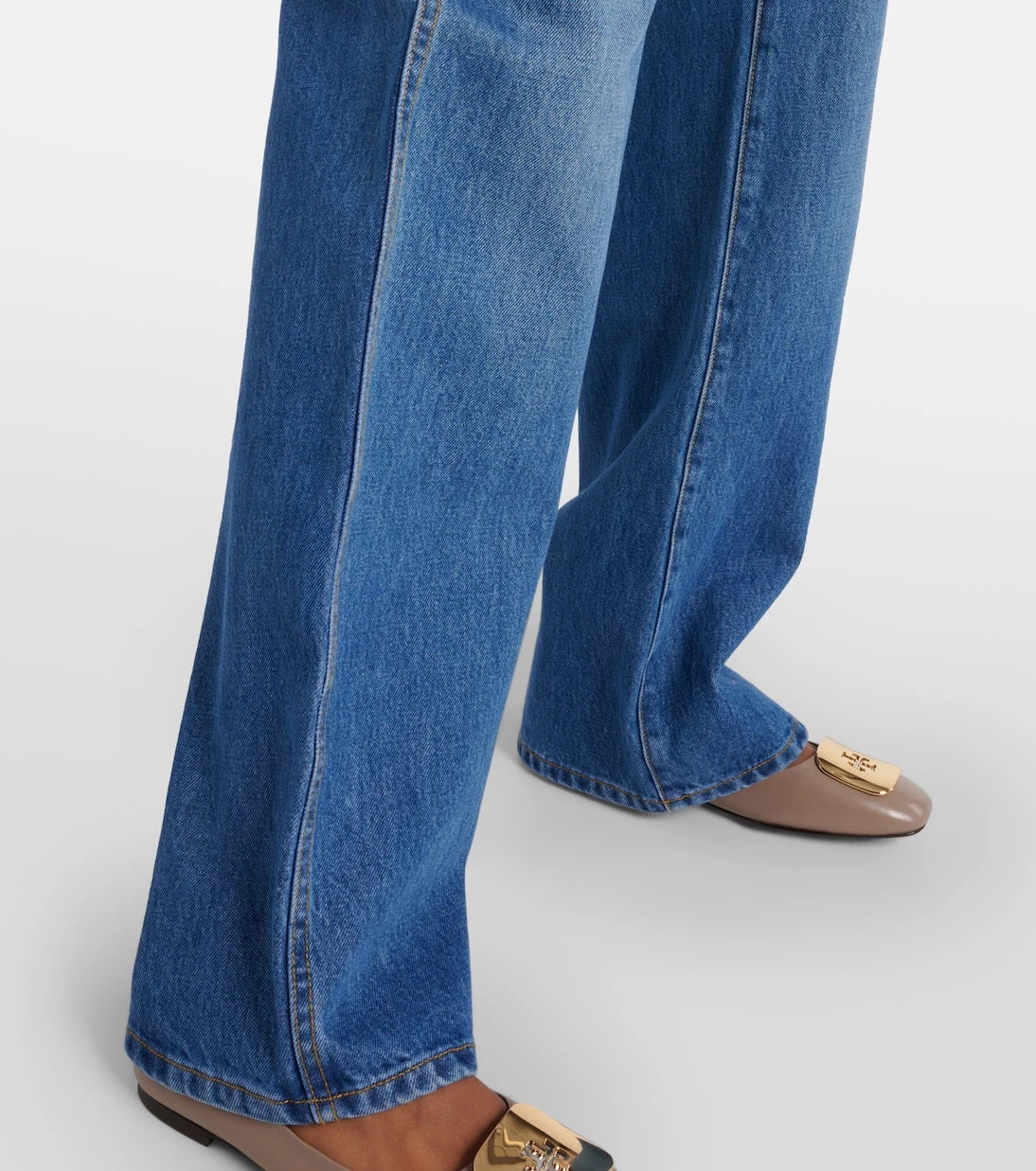 Tory Burch - High-rise cargo jeans