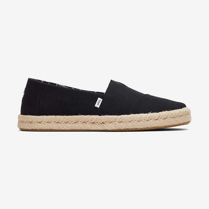 Еспадрили Toms Alpargata Rope 2.0 10019875 BLACK