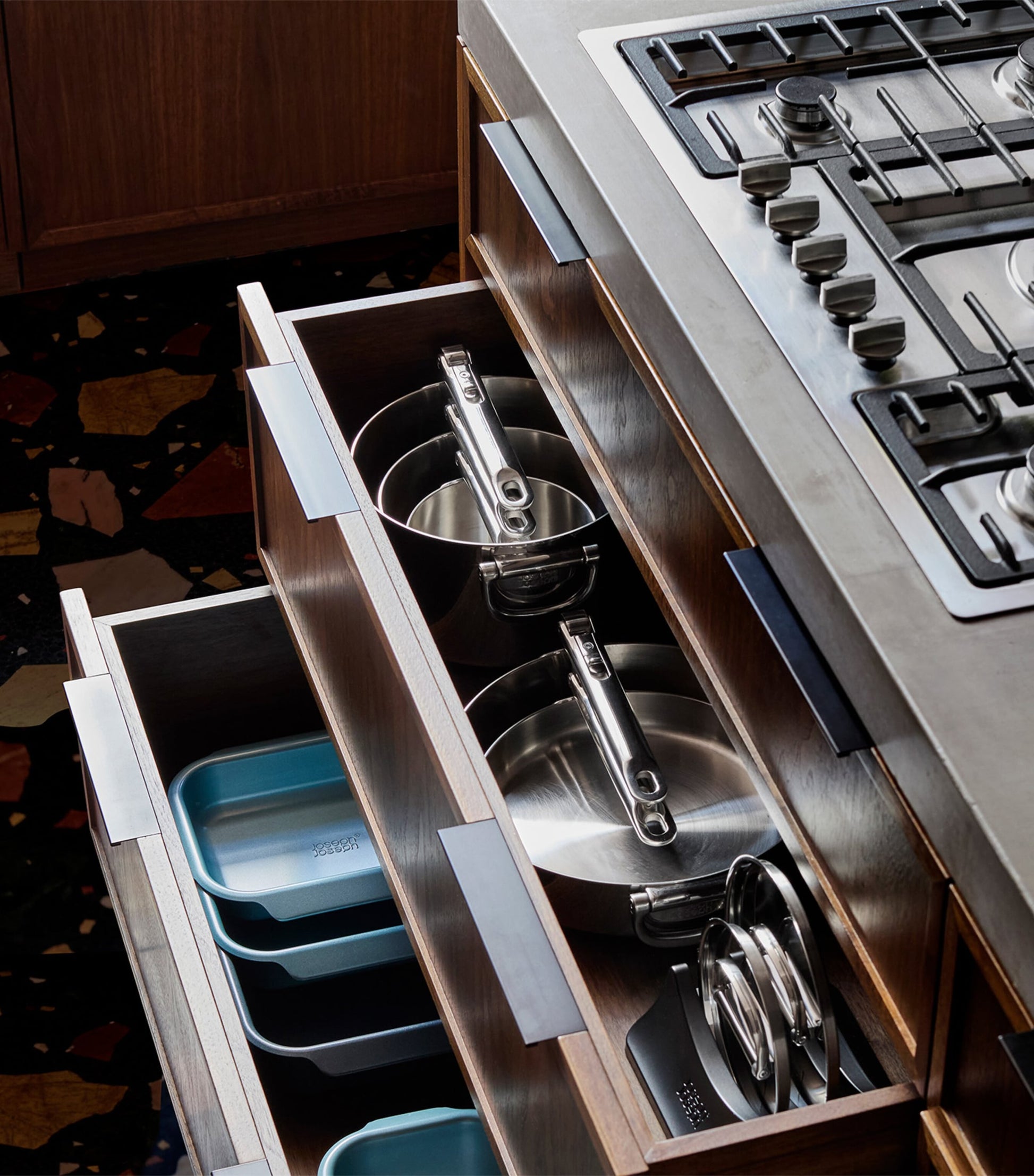 Space Non-Stick Folding-Handle Frying Pan (20cm)