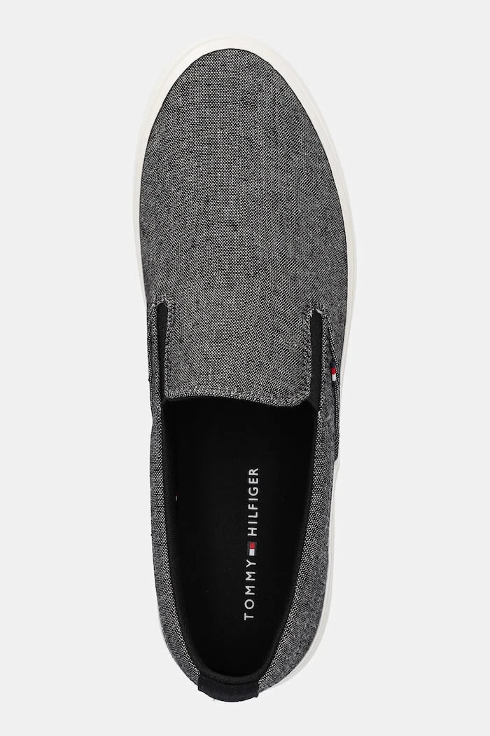 Tommy Hilfiger TH HI VULC LOW SLIP ON CH Alçak Sneaker