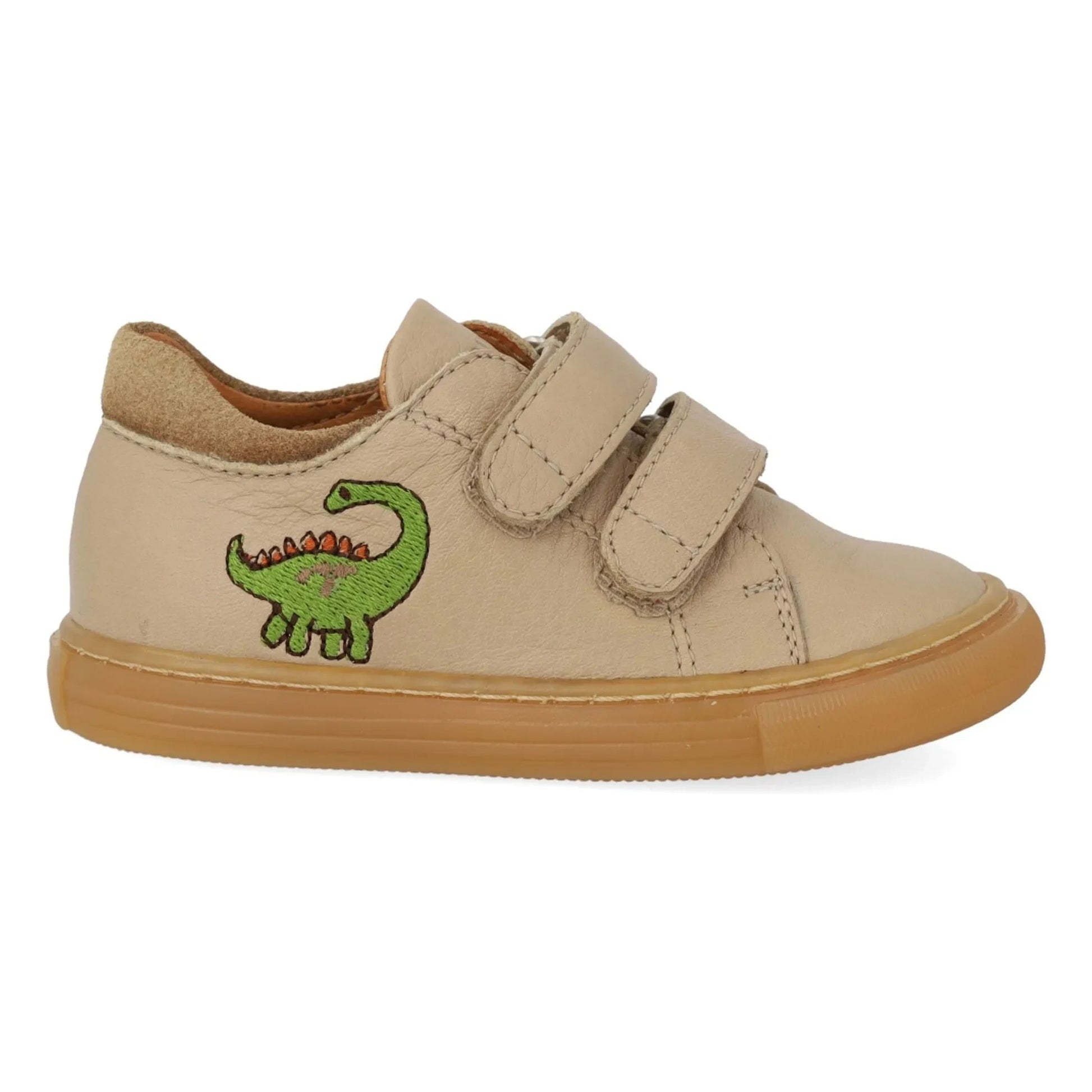 Angulus - Dinosaur Double Scratch Sneakers | Sand