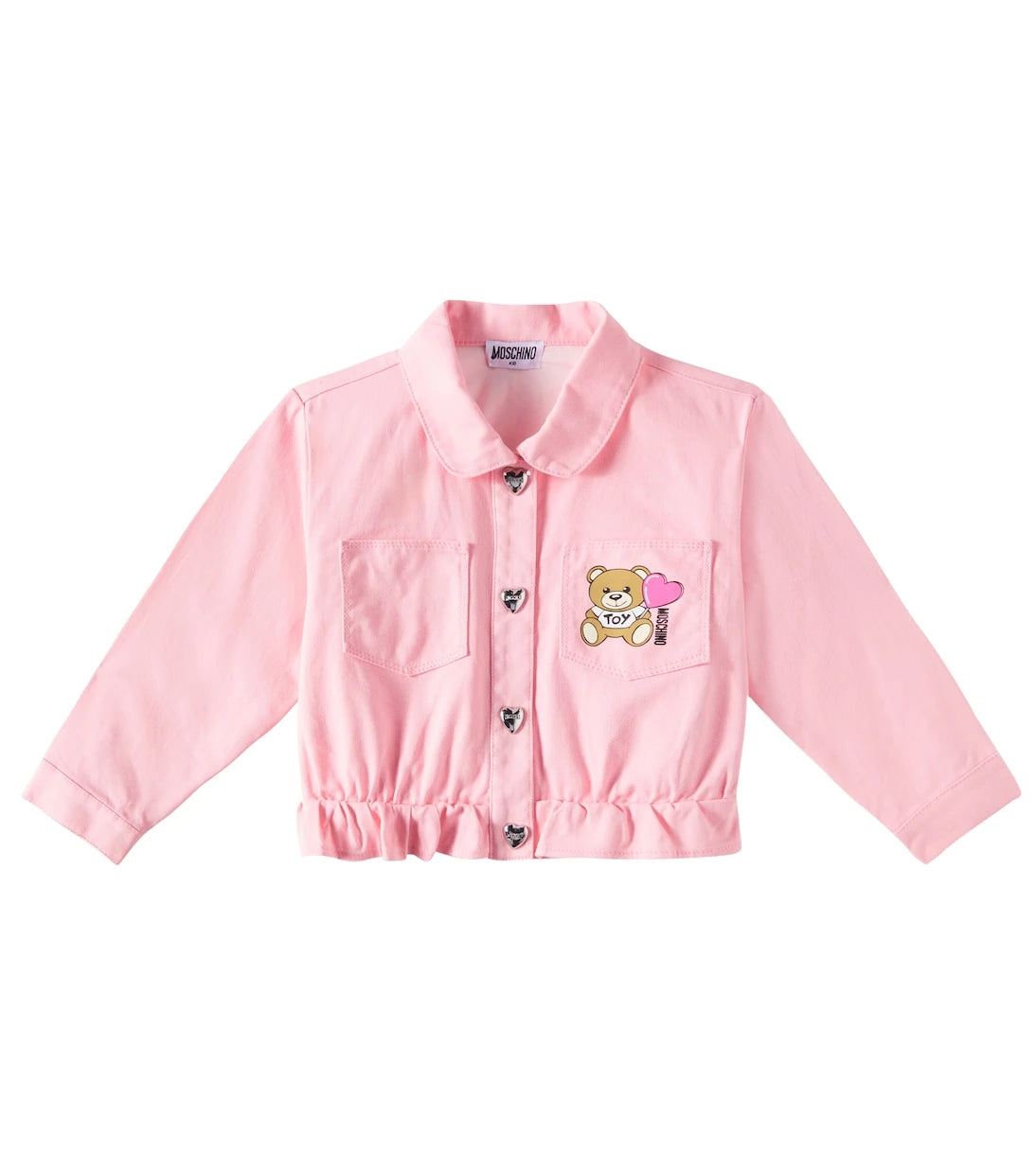 Moschino Kids - Teddy Bear jean jacket