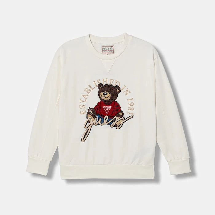 Çocuk Pamuklu Sweatshirt Guess