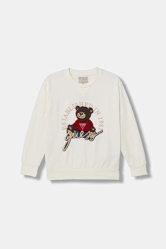 Çocuk Pamuklu Sweatshirt Guess