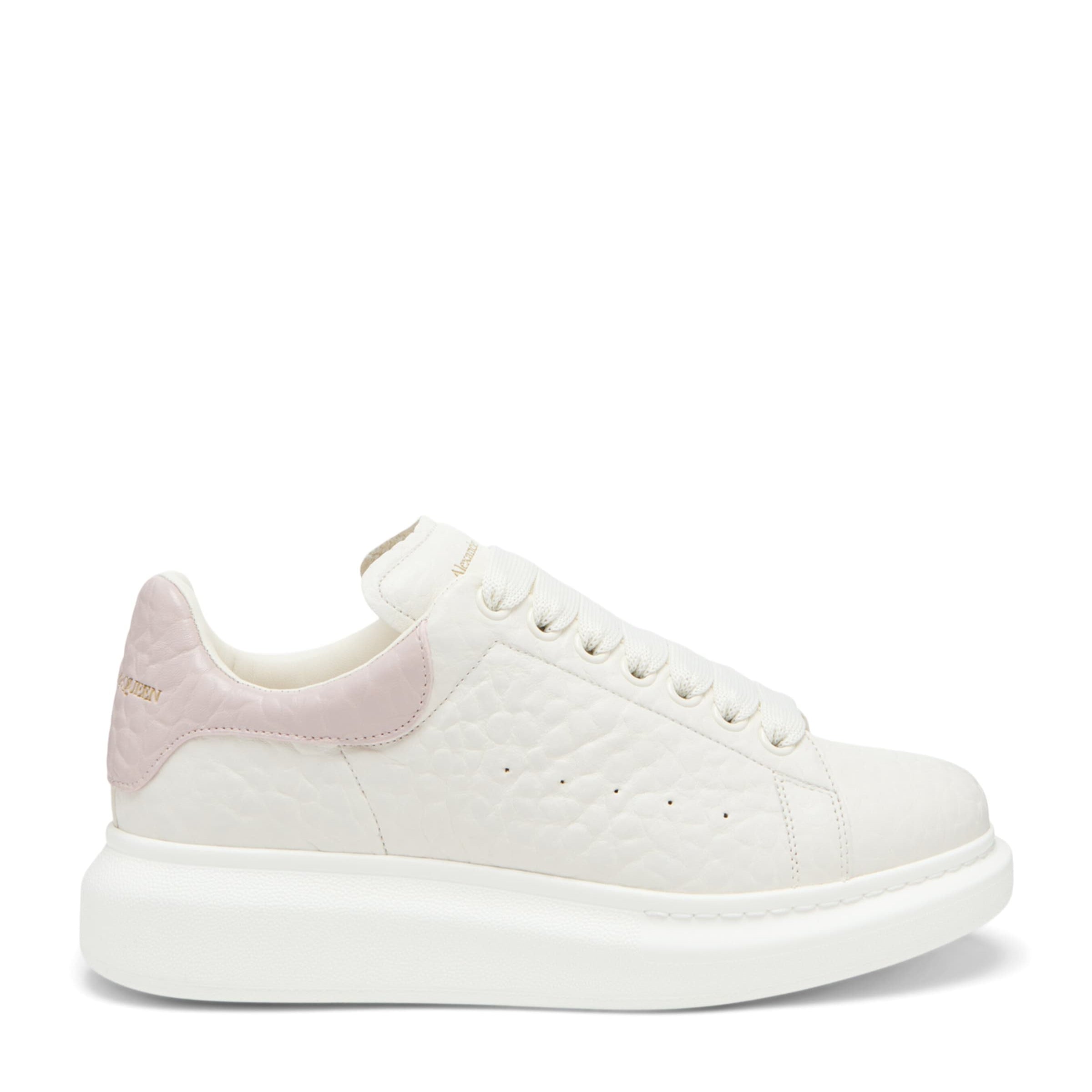 McQueen White Leather Oversized Sneakers