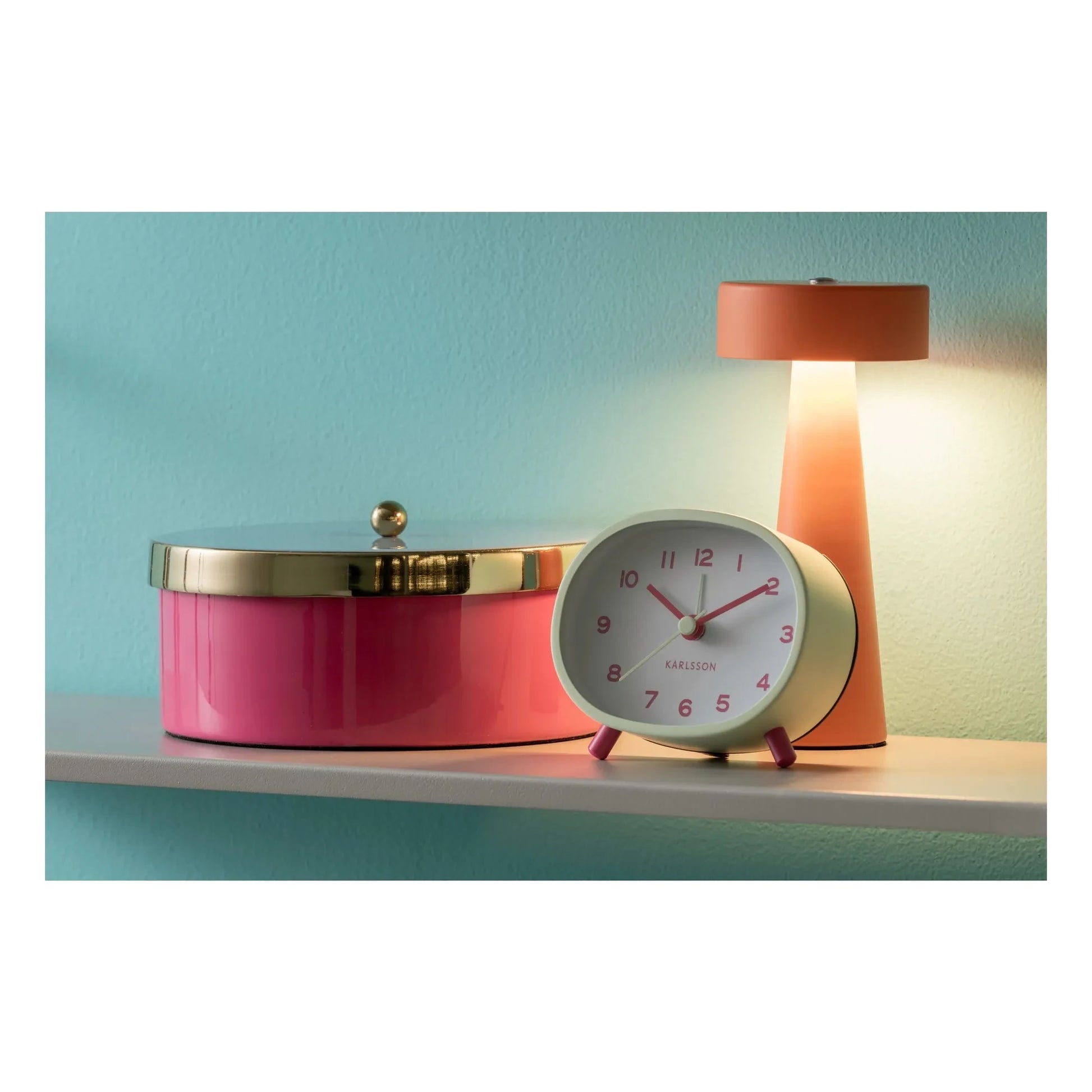 Present Time - Cheeky alarm clock  | Green
