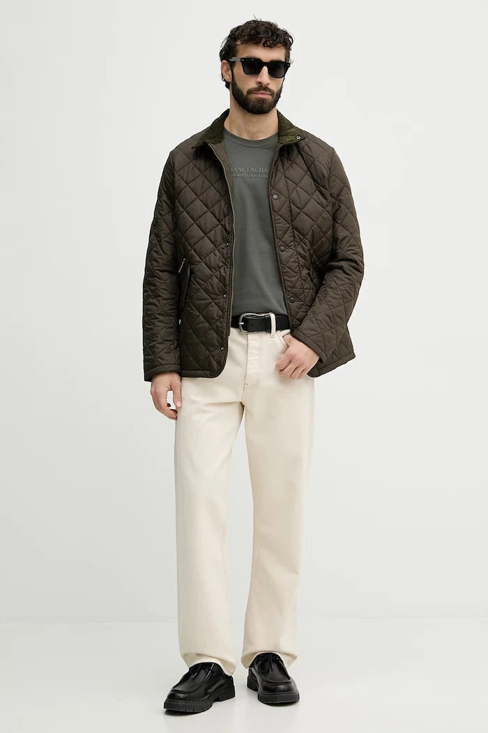 Armani Exchange тениска basic мъжка от памук