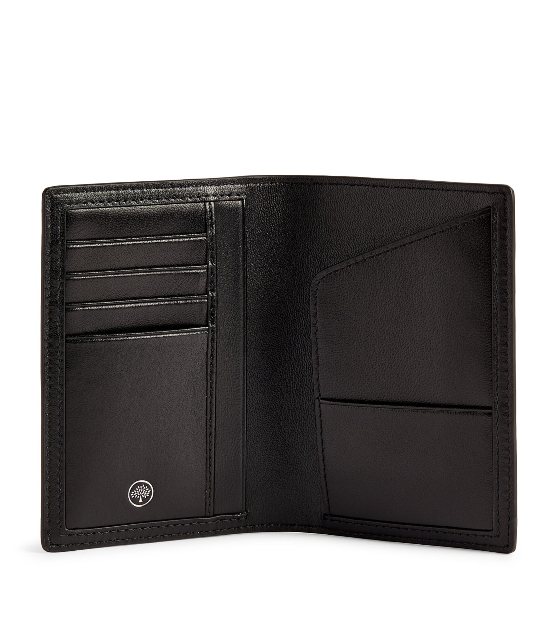 Grained Leather Passport Holder