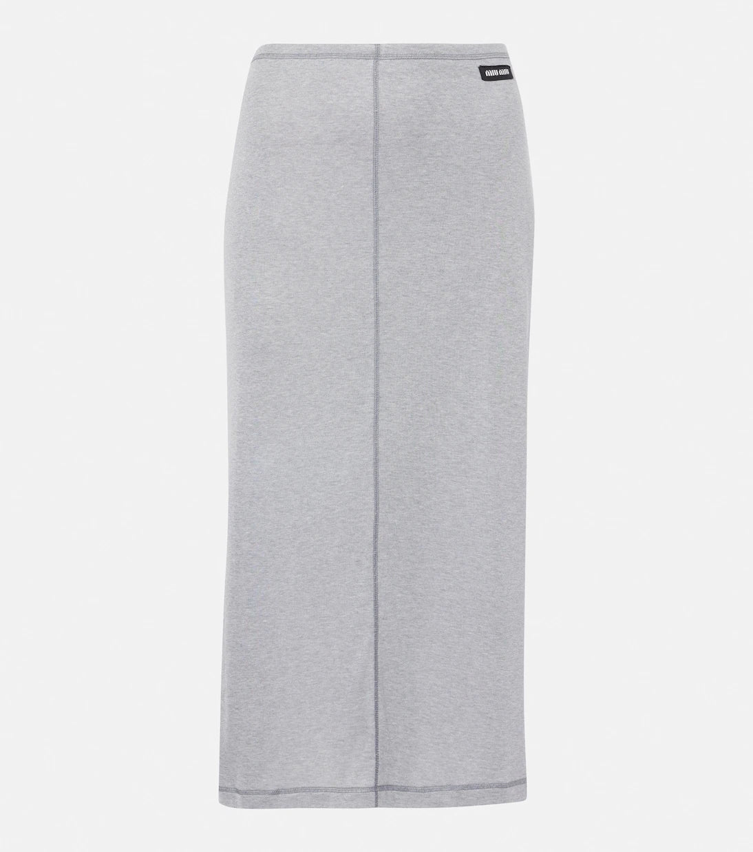 Miu Miu - Silk midi skirt