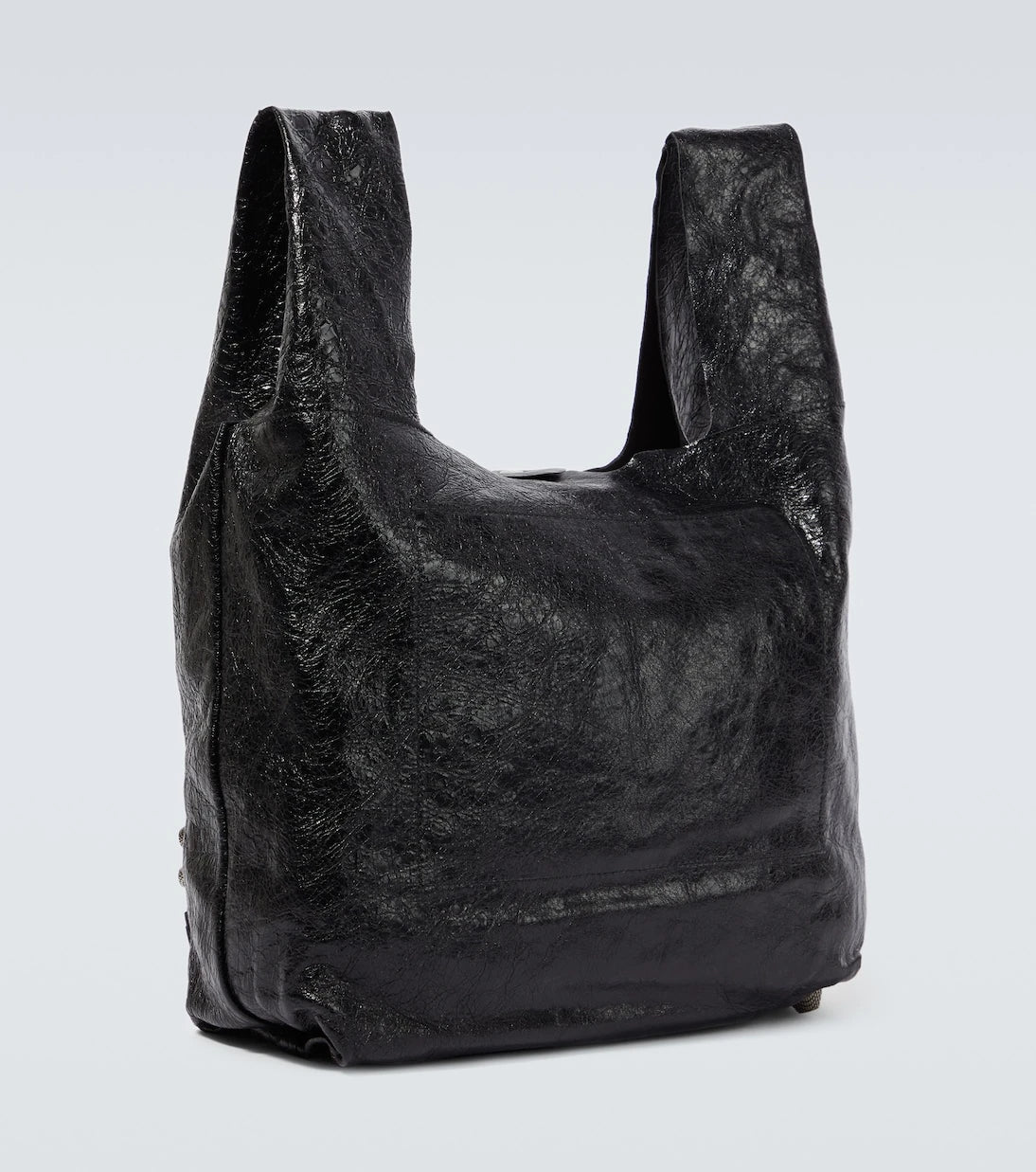 Balenciaga - حقيبة يد لو كاجول من الجلد