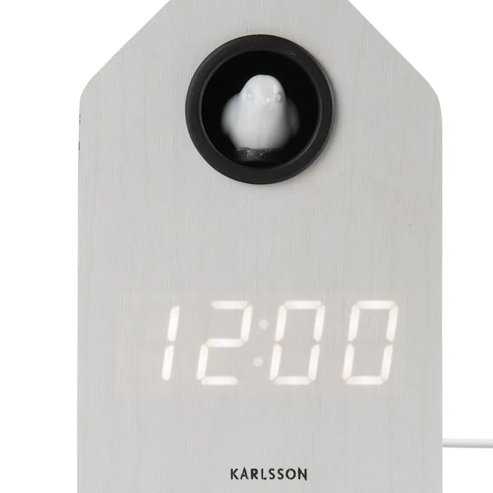 Led будилник Karlsson Cuckoo LED 16 cm
