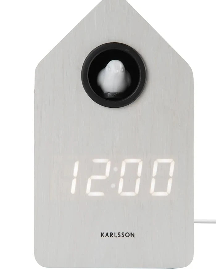 Led будилник Karlsson Cuckoo LED 16 cm