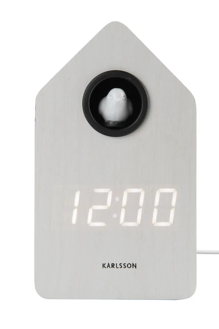 Led будилник Karlsson Cuckoo LED 16 cm