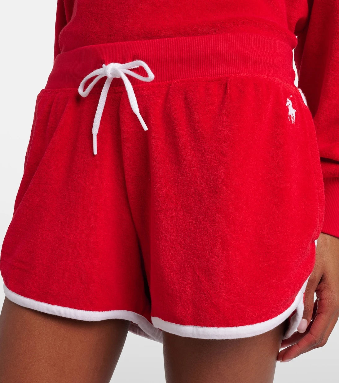 Polo Ralph Lauren - Cotton-blend terry shorts